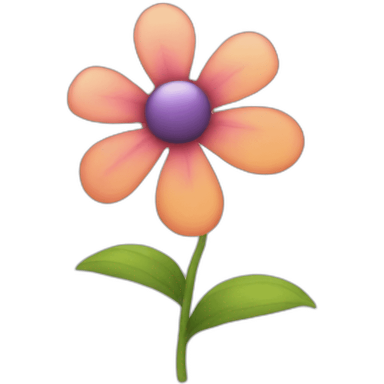 flower-on-the-stomac emoji