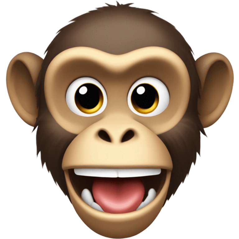 hungry monkey  emoji