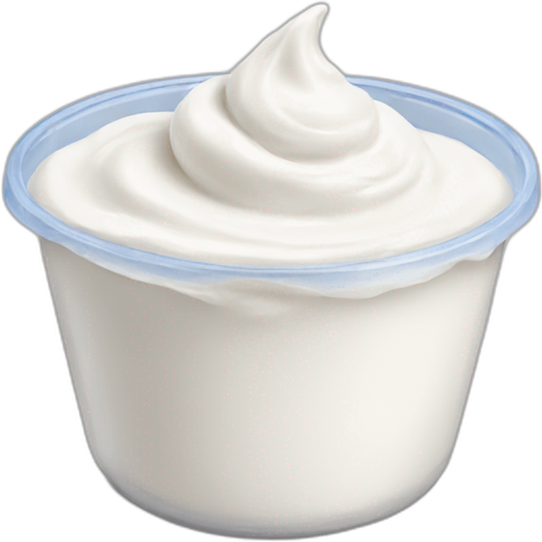 Greek yogurt emoji