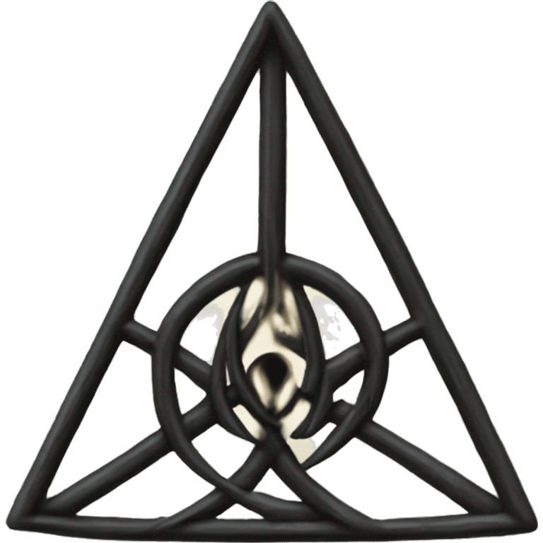 Deathly Hallows hart emoji