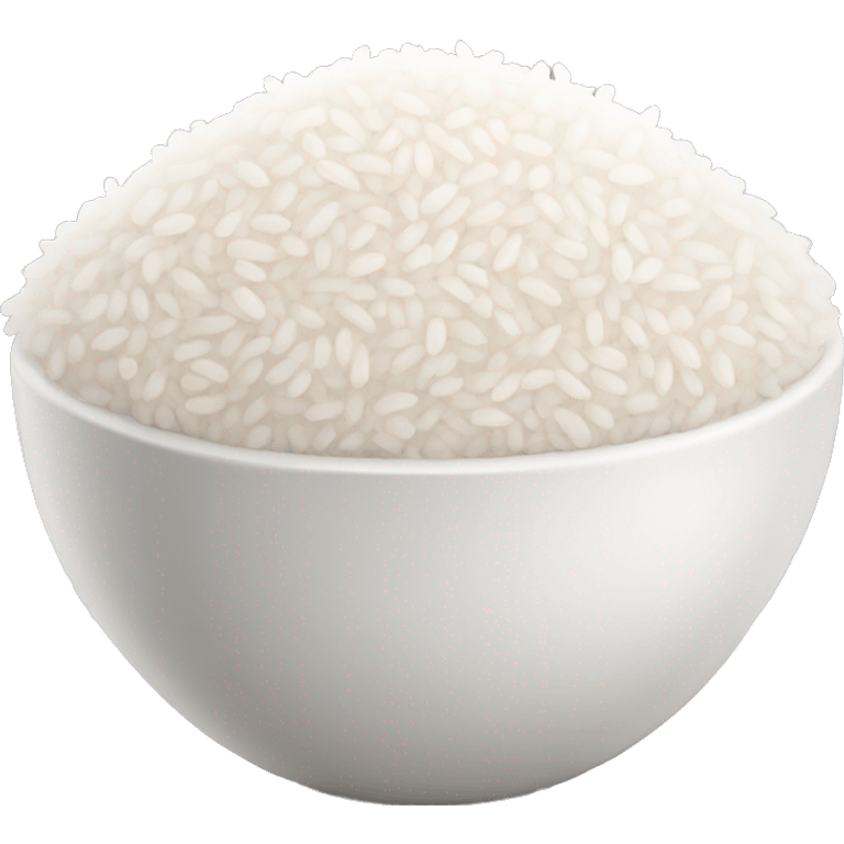 white rice emoji