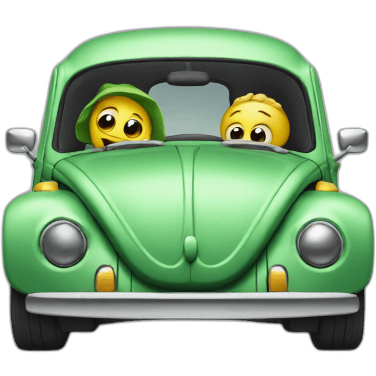 Beetles-in-a-car emoji