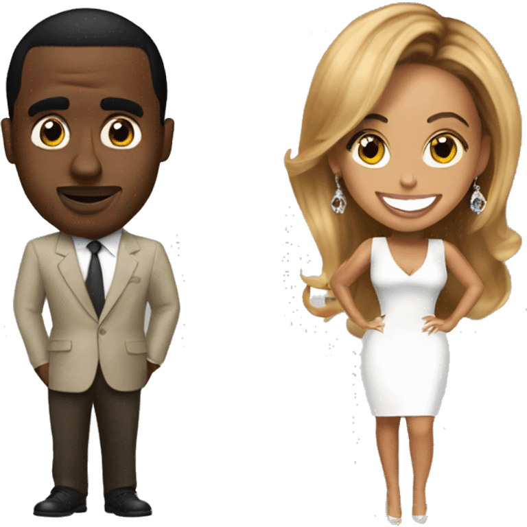 Diddy and Beyoncé emoji