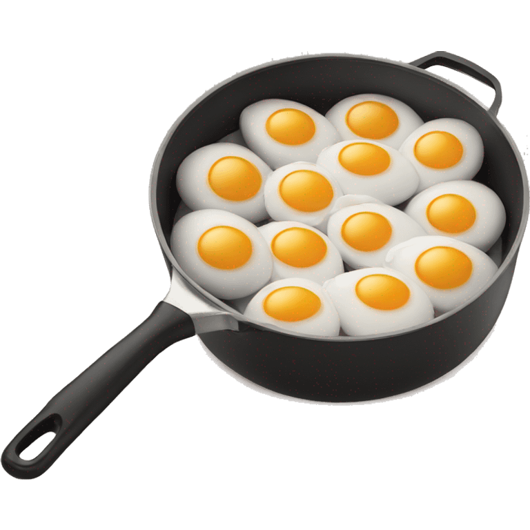 pan with eggs emoji