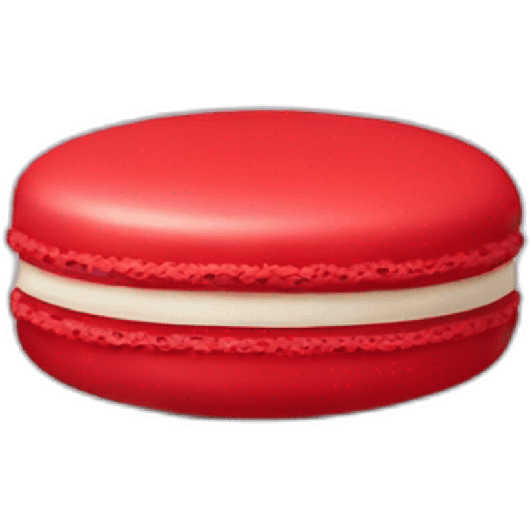 red Macaron emoji