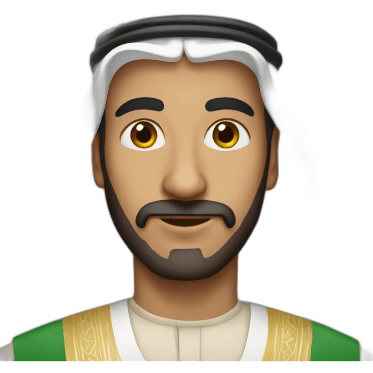 a man from saudi arabia emoji