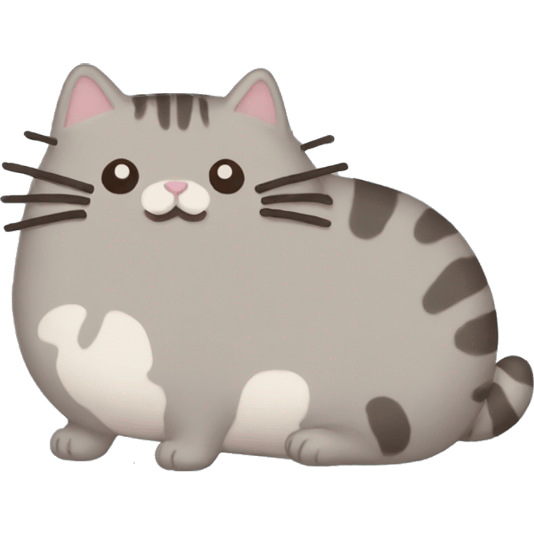 Pusheen blue emoji