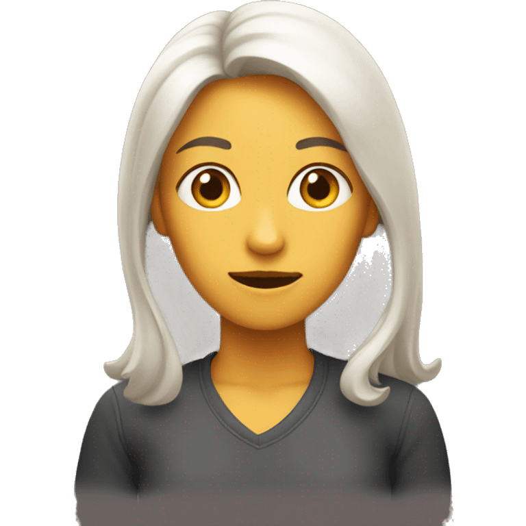 Sneaky woman  emoji