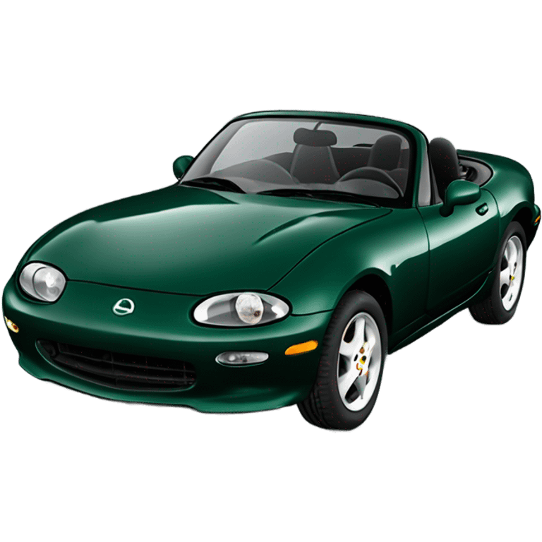 British Racing Green 1991 Mazda Miata  emoji