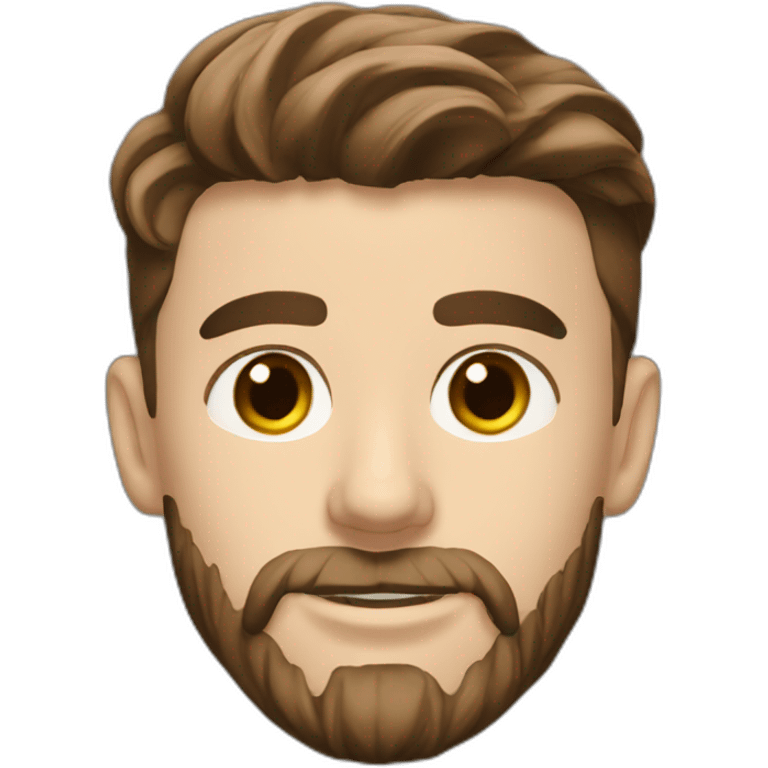 Mason mount with beard stubble and mustache  emoji