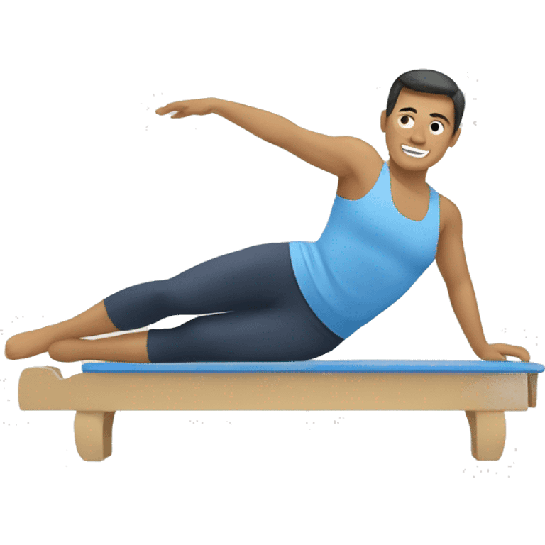 Filipino doing Pilates emoji