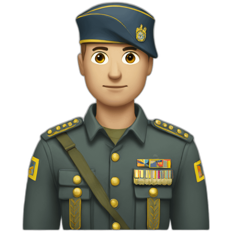 ukranian soldier emoji