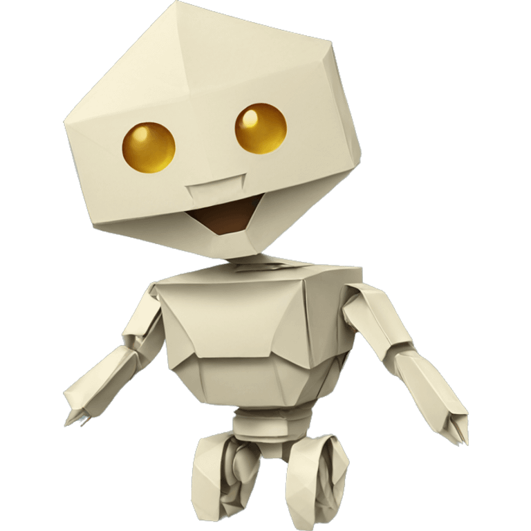 origami robot emoji