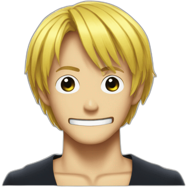 Sanji one piece live action emoji