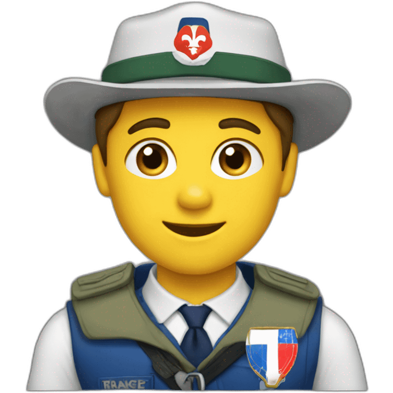 Une Scouts de France  emoji