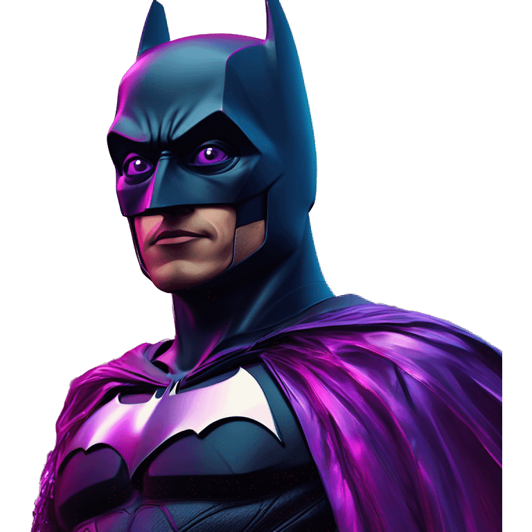 Synthwave Batman in Beyoncé style, oil paint, epic eyes, intricate lips, exquisite pose, beautiful, desirable, logical, Midsommar  emoji