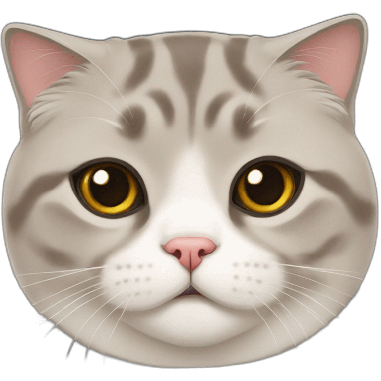 scottish fold cat emoji