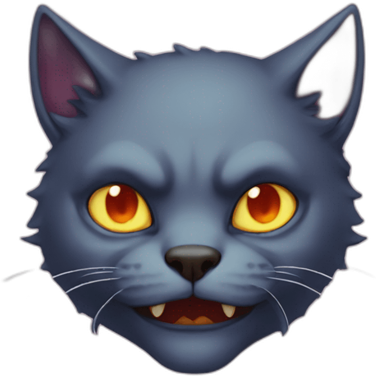 Cat demon emoji