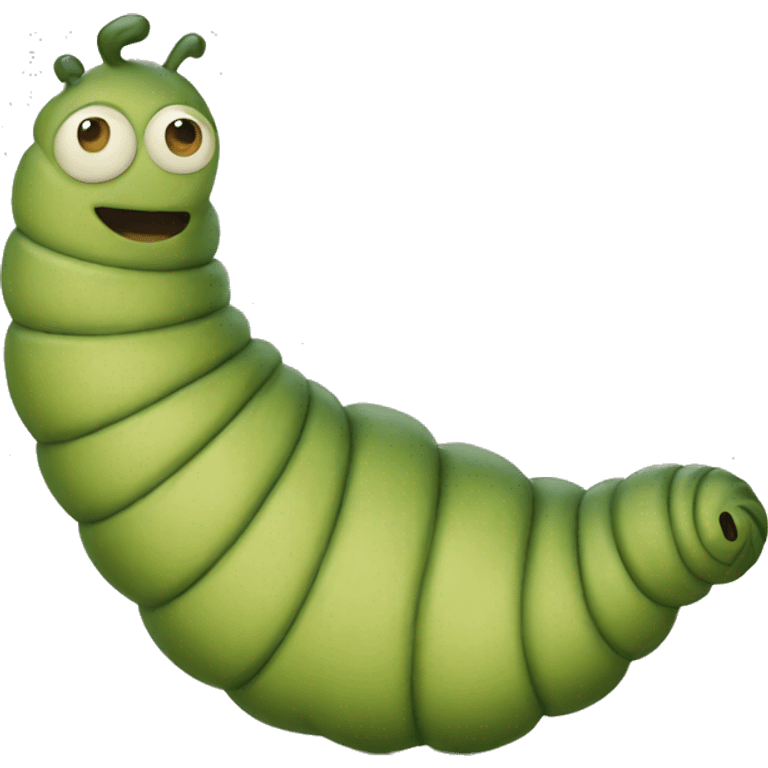 The larva emoji