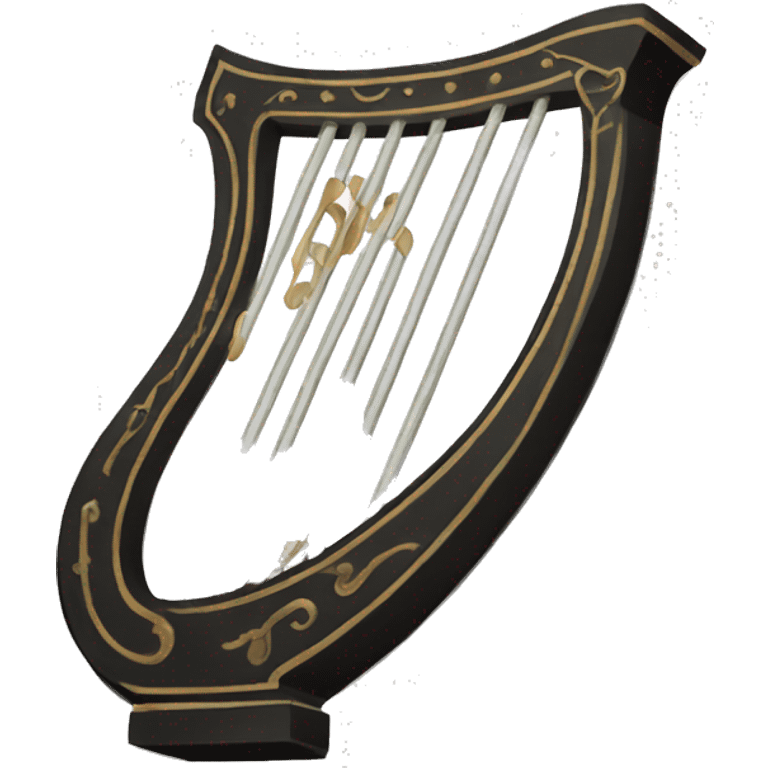 Greek lyre emoji