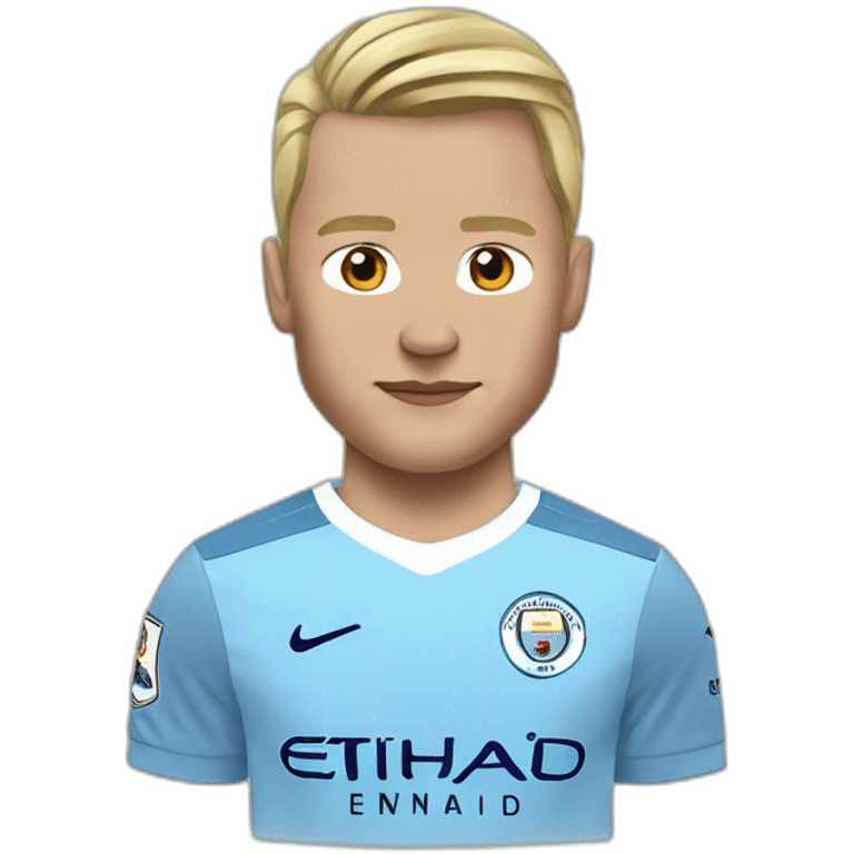 Haaland Manchester city emoji