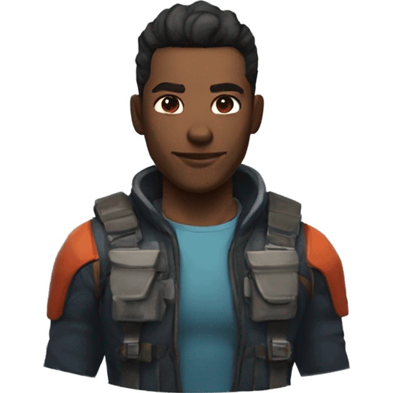 Jett character from Valorant game emoji