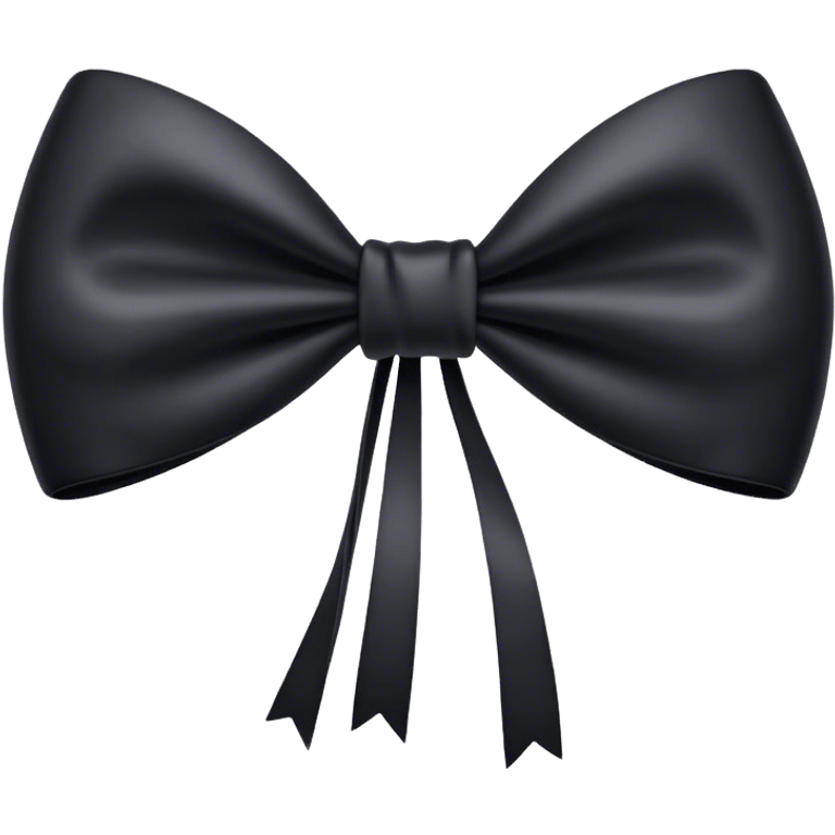 black bow emoji