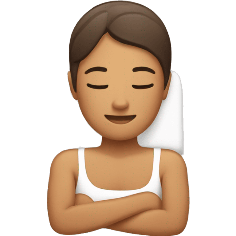 Relax massage emoji