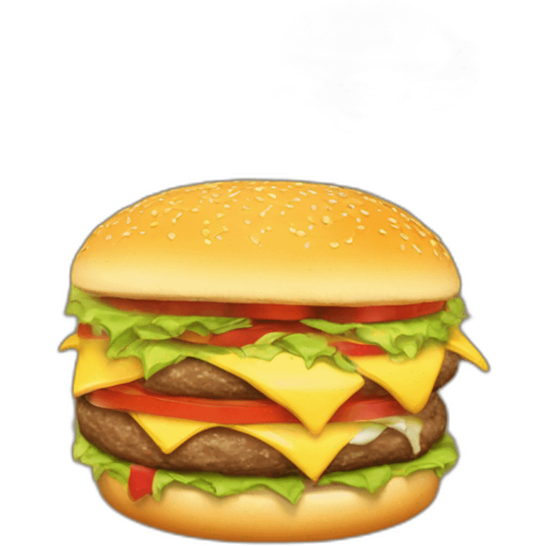 gros burger supplément punaise de lit emoji