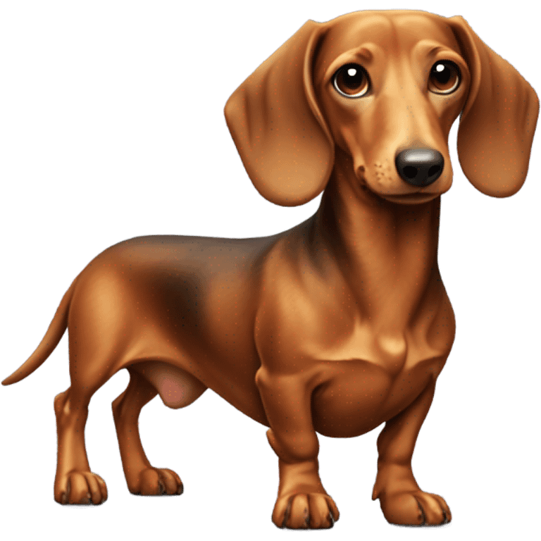 Dachshund  emoji