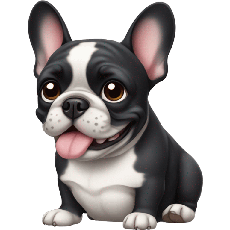 French bulldog emoji