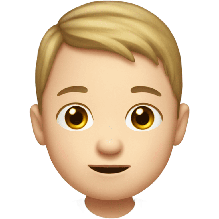 Make a kid with Down syndrome  emoji