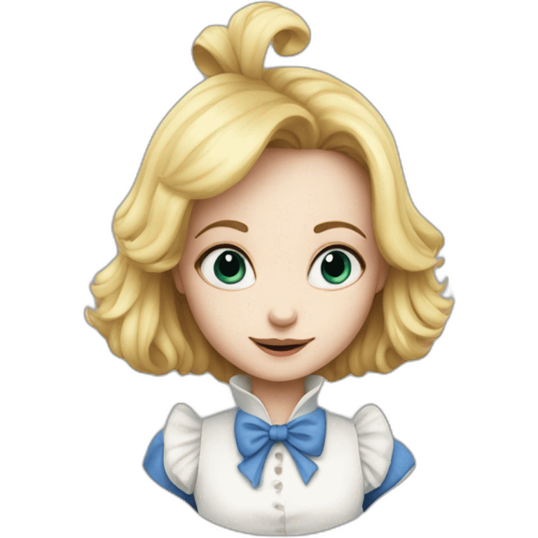 alice and wonderland rabbit hole emoji