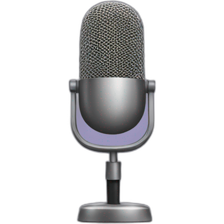 podcast mic emoji