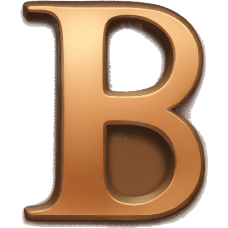 bronze letter B emoji