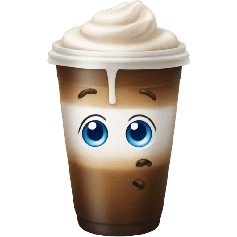 Ice coffe  emoji