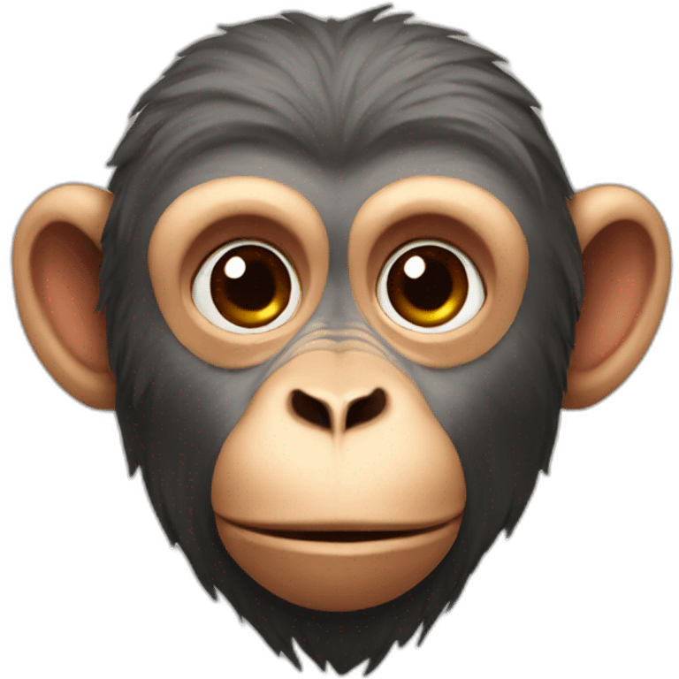 monkey meat emoji