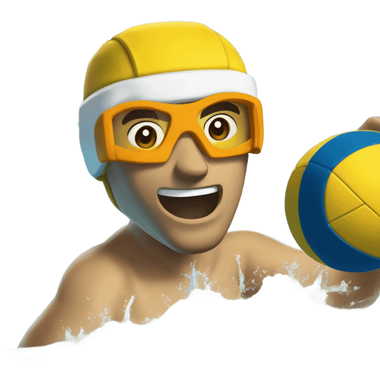 man playing waterpolo emoji