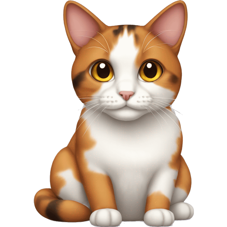 Calico cat emoji