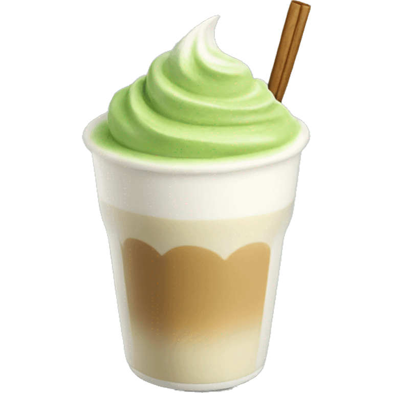 Matcha latte emoji