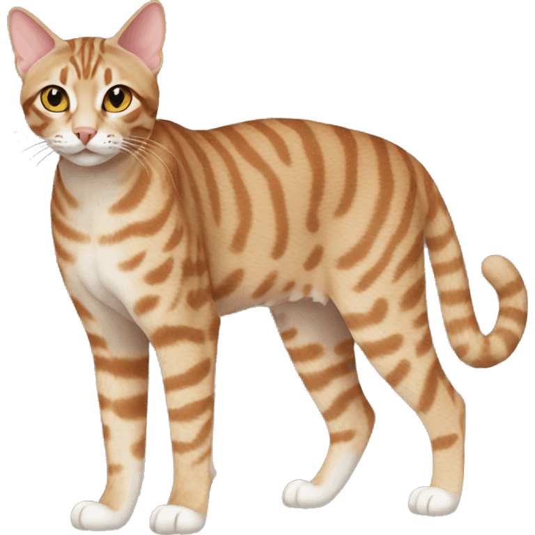 Ocicat Cat Full Body emoji