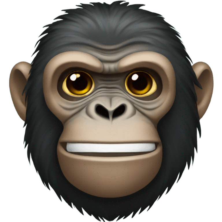 Ape with mask on emoji