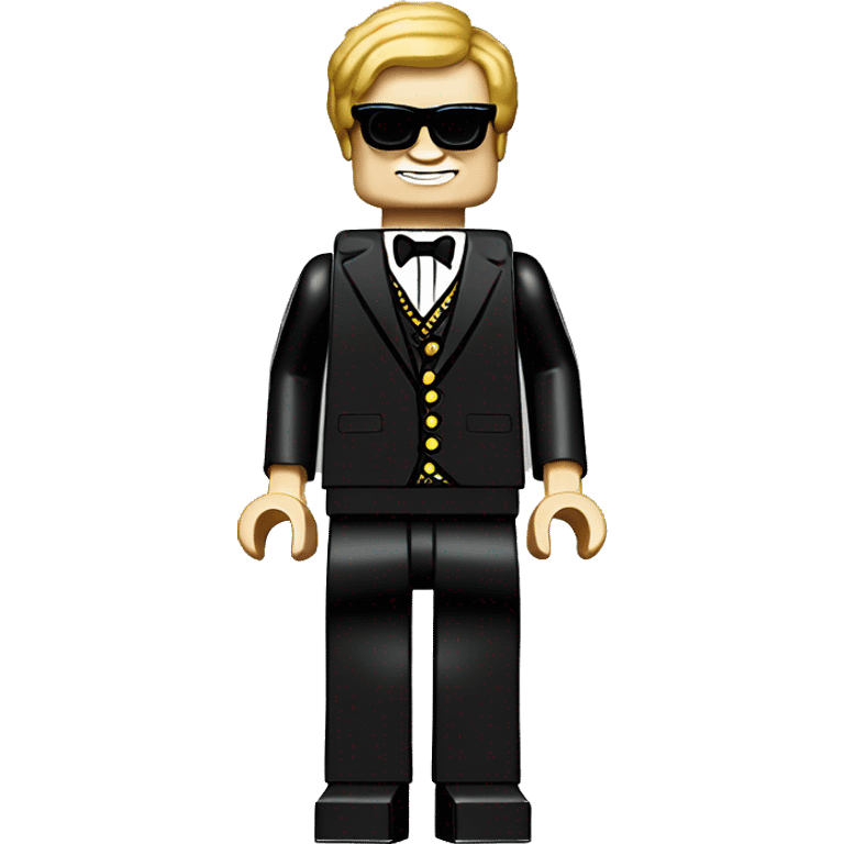 ELTON JOHN lego full body emoji