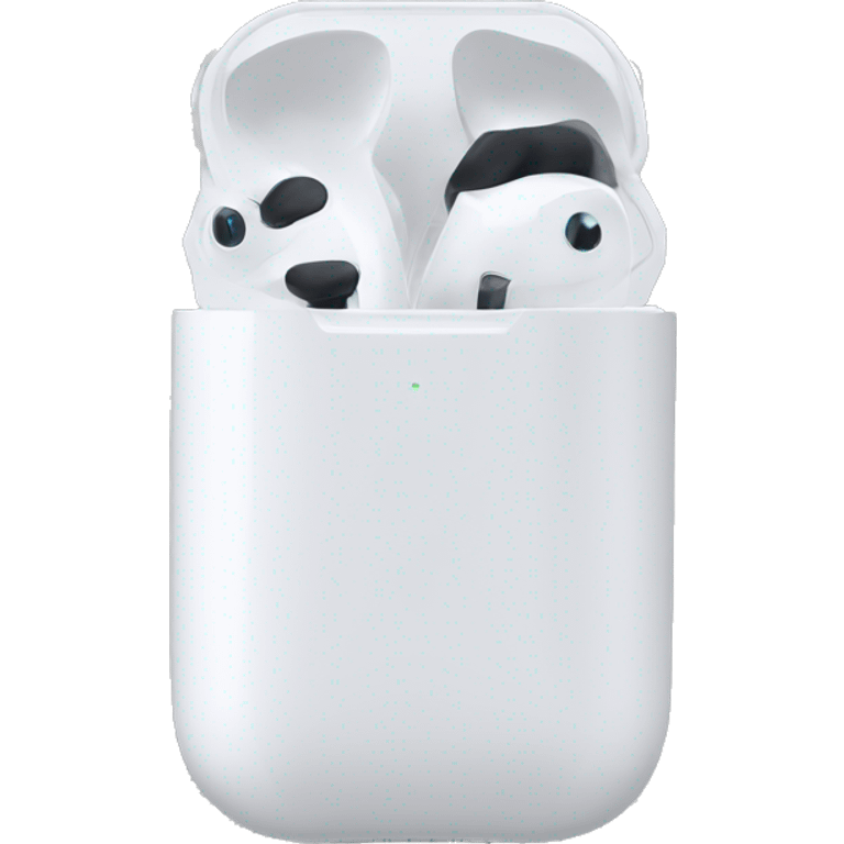 black airpods emoji