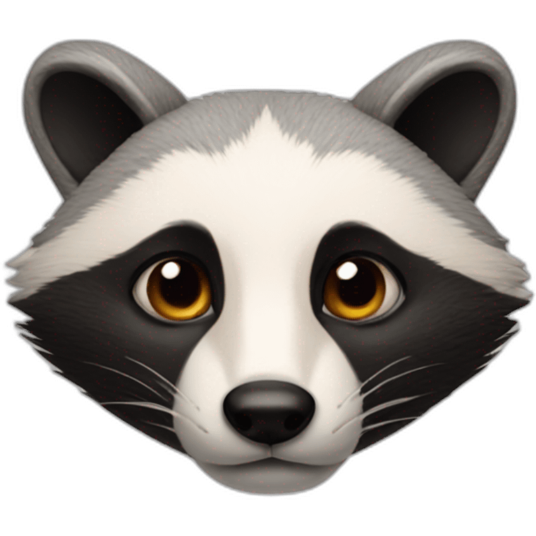 half badger half fox emoji