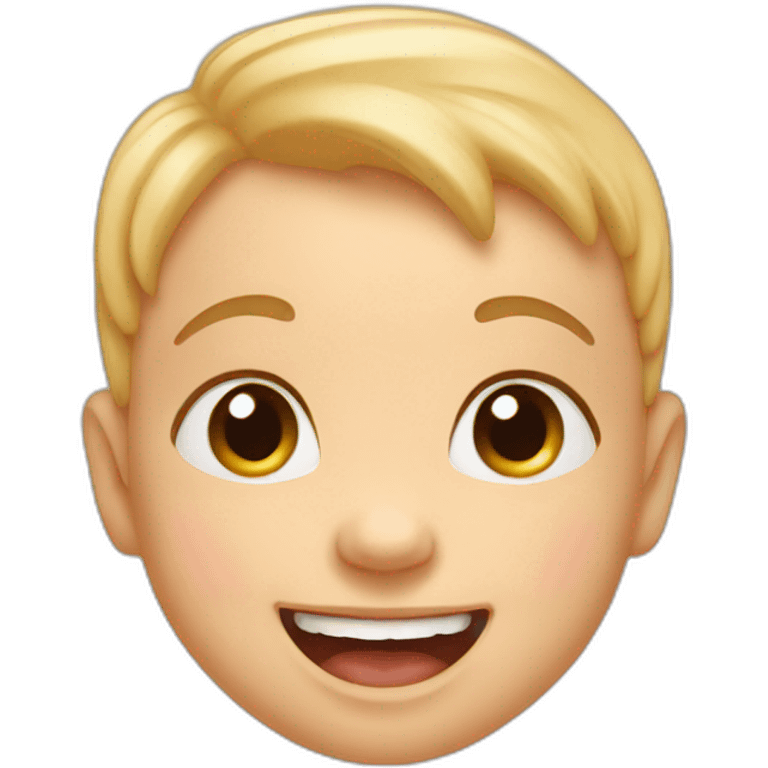 happy baby emoji