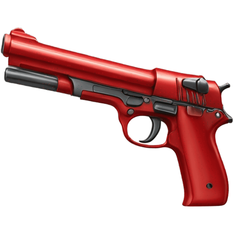 Pistola roja emoji