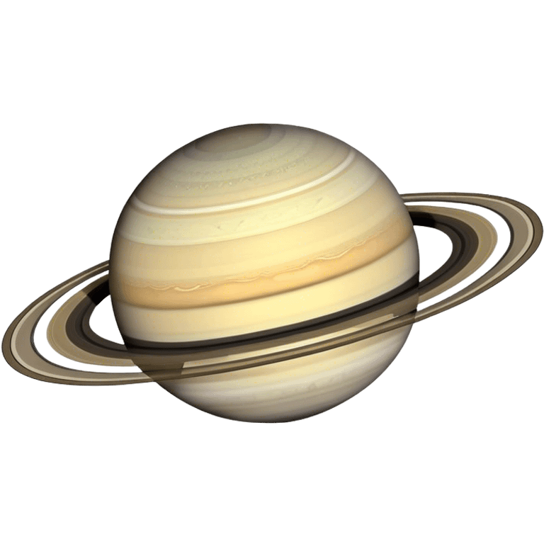 Planet Saturn emoji