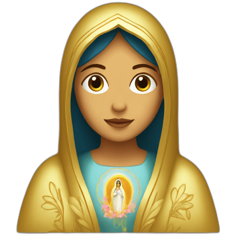 virgen  emoji