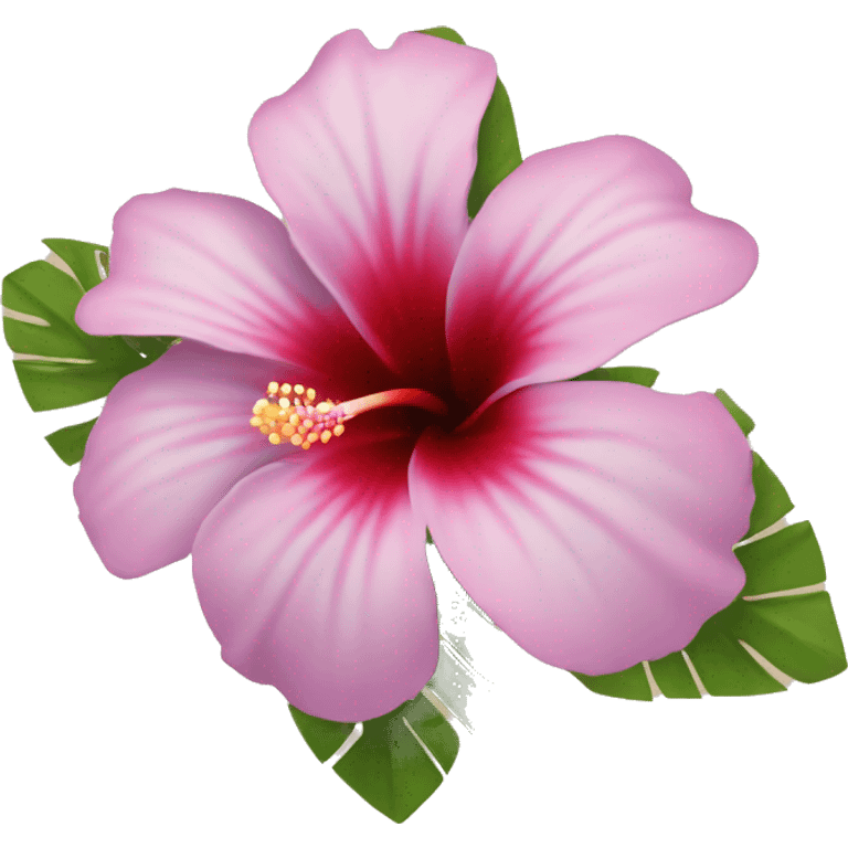 Hibiskus flower emoji